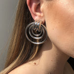 Earring Jewelry Gold Multi-layer Metal Irregular Earrings - Heritage cosmetics and beauty care