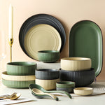 Wind Simple Bowl And Plate Combination Tableware And Tableware - Heritage cosmetics and beauty care