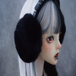 Faux Fur Rivets Headband Earmuffs Autumn And Winter Warmth - Heritage cosmetics and beauty care