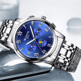 Watches Male Business Nightlight Watch Waterproof Watch - Heritage cosmetics and beauty care