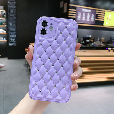 All-inclusive Anti-drop Protective Cover For Mobile Phone Case With Diamond Small Fragrance Heritage cosmetics and beauty care