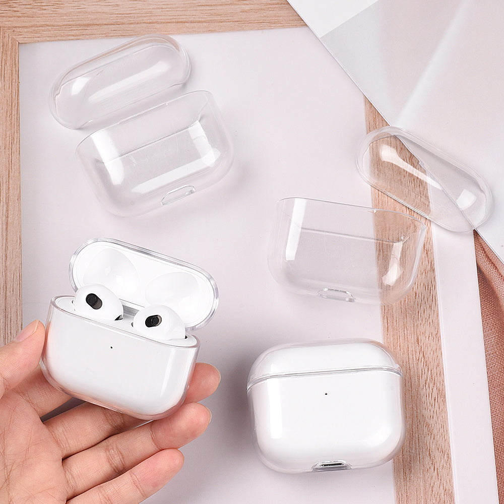 Transparent Case For Airpods 2 3 Pro 1 Case PC Clear Earphone Cover For Air Pods Pro 2 3 1 Earpods Case Charging BOX Shell Heritage cosmetics and beauty care