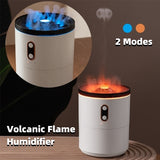 Volcanic Flame Aroma Essential Oil Diffuser USB Portable Jellyfish Air Humidifier Night Light Lamp Fragrance Humidifier Heritage cosmetics and beauty care