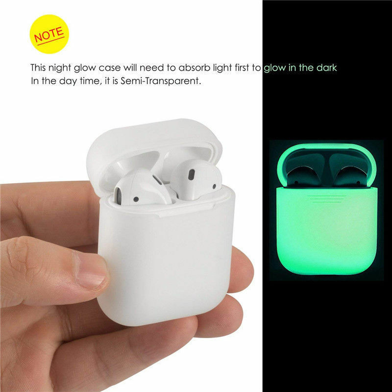 Bluetooth Earphone Storage Box Wireless Earphone Silicone Luminous Heritage cosmetics and beauty care