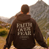 Faith Over Fear Men's And Women's Hoodies Sweater - Heritage cosmetics and beauty care