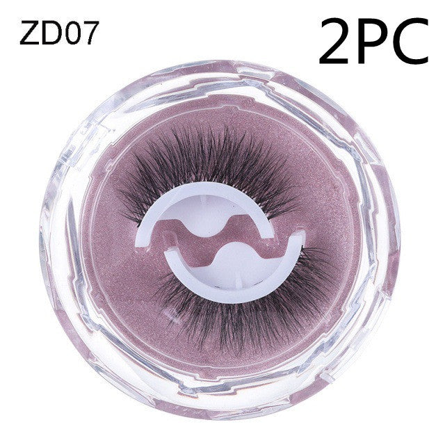 Self-adhesive Reusable Glue-free Eye Lashes With Natural Curl - Heritage cosmetics and beauty care