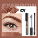 Makeup Liquid Eyebrow Cream Double-headed Eyebrow Brush Wild Natural Long Lasting Shaping Waterproof And Sweat-proof - Heritage cosmetics and beauty care