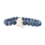 Dolphin Volcanic Rock Elastic Bracelets - Heritage cosmetics and beauty care