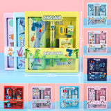 Cartoon Children's Stationery Set Gift Creative School Supplies - Heritage cosmetics and beauty care