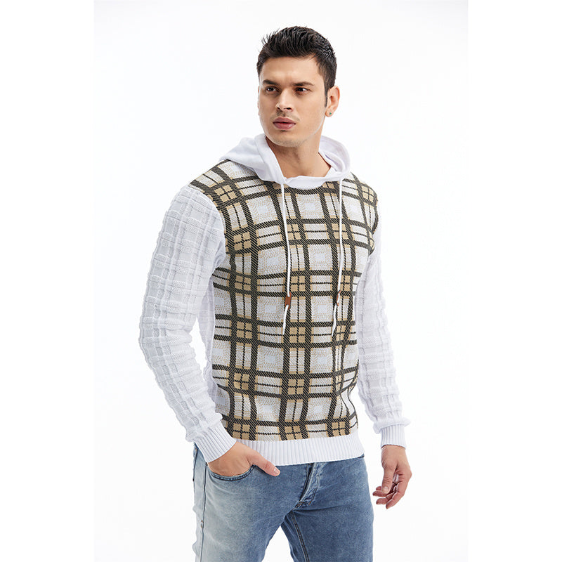 Breathable Outdoor Sports Pullover Plaid US Size Men Hoodies Heritage cosmetics and beauty care