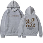 Faith Over Fear Men's And Women's Hoodies Sweater - Heritage cosmetics and beauty care