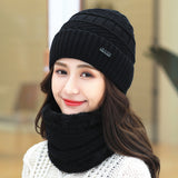 Autumn And Winter Outdoor Plus Velvet Warm Knitted Woolen Hat - Heritage cosmetics and beauty care