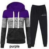 Casual Trackskuit Women Two Piece Set Suit Female Hoodies Heritage cosmetics and beauty care