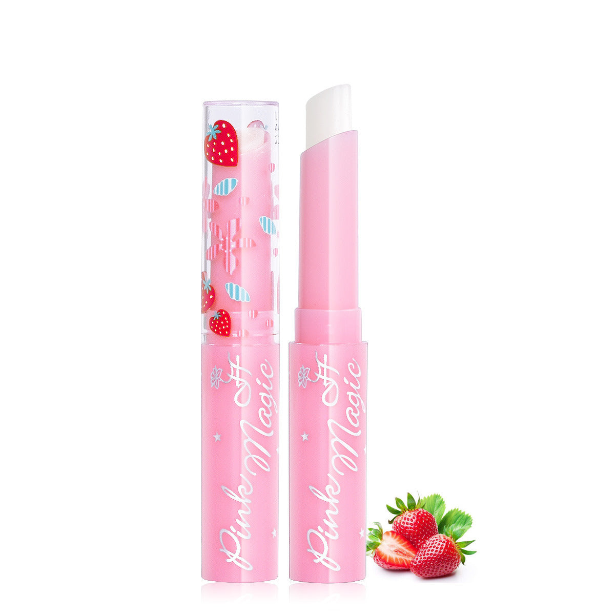 Strawberry Moisturizing Color-changing Lipstick - Heritage cosmetics and beauty care