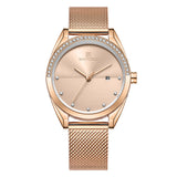 Waterproof Calendar Women Quartz Watch - Heritage cosmetics and beauty care