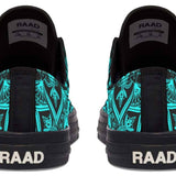 Colorful Gradient Skull High-Top Espadrilles - Heritage cosmetics and beauty care