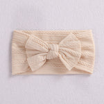 Baby Hair Accessories Elastic Head Bandwidth Edge Nylon Bow Headband For Children - Heritage cosmetics and beauty care