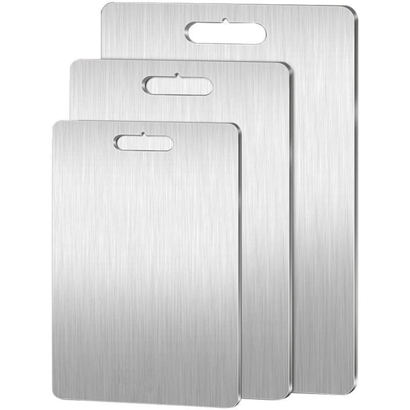 Stainless Steel Cutting Double-sided Kneading Panel Hanging Hole - Heritage cosmetics and beauty care