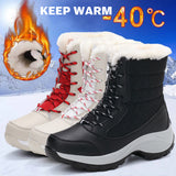 Snow Boots Plush Warm Ankle Boots For Women Winter Shoes - Heritage cosmetics and beauty care