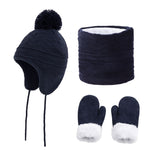 Fashionable Temperament Warm Children's Hat Scarf Gloves - Heritage cosmetics and beauty care