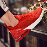 Badminton Sneakers Plus Size Men's Shoes Air Cushion Shoes Shock-absorbing Mesh Breathable Casual Running Shoes - Heritage cosmetics and beauty care