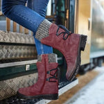 Women Winter Boots Mid-Calf Snow Boots - Heritage cosmetics and beauty care