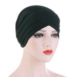 Three Crossed Indian Hats In Stretch Cloth Forehead - Heritage cosmetics and beauty care