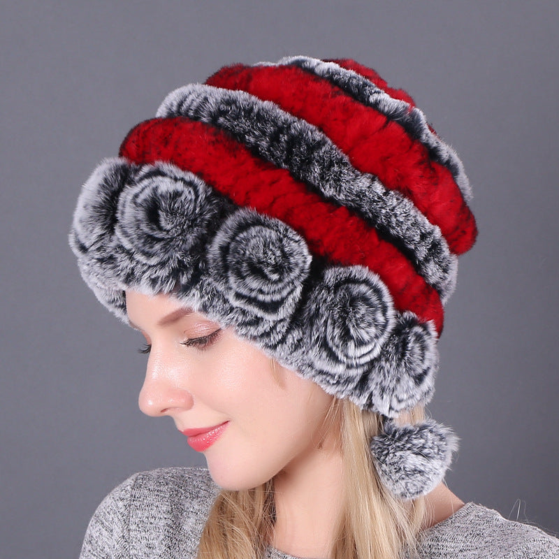 Warm And Thick Earmuffs Knitted Woolen Hats - Heritage cosmetics and beauty care