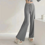 Women's High Waist Slimming Soft Knitted Trousers - Heritage cosmetics and beauty care