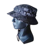 Camouflage Army Fan Tactical Short Brim Bonnie Hat - Heritage cosmetics and beauty care