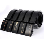 Belt Men's Automatic Buckle Belt Mirror Acrylic Iron Button Men's Business Casual Belt - Heritage cosmetics and beauty care