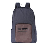 Simple And Portable Foldable Travel Backpack - Heritage cosmetics and beauty care