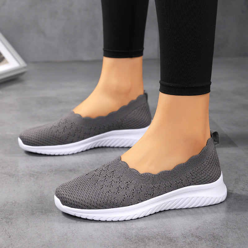 Product information:
 
 Pattern: solid color
 
 Lining material: Flyknit
 
 Applicable sports: Universal
 
 Color: purplish red, black, light gray, pink, all black, 