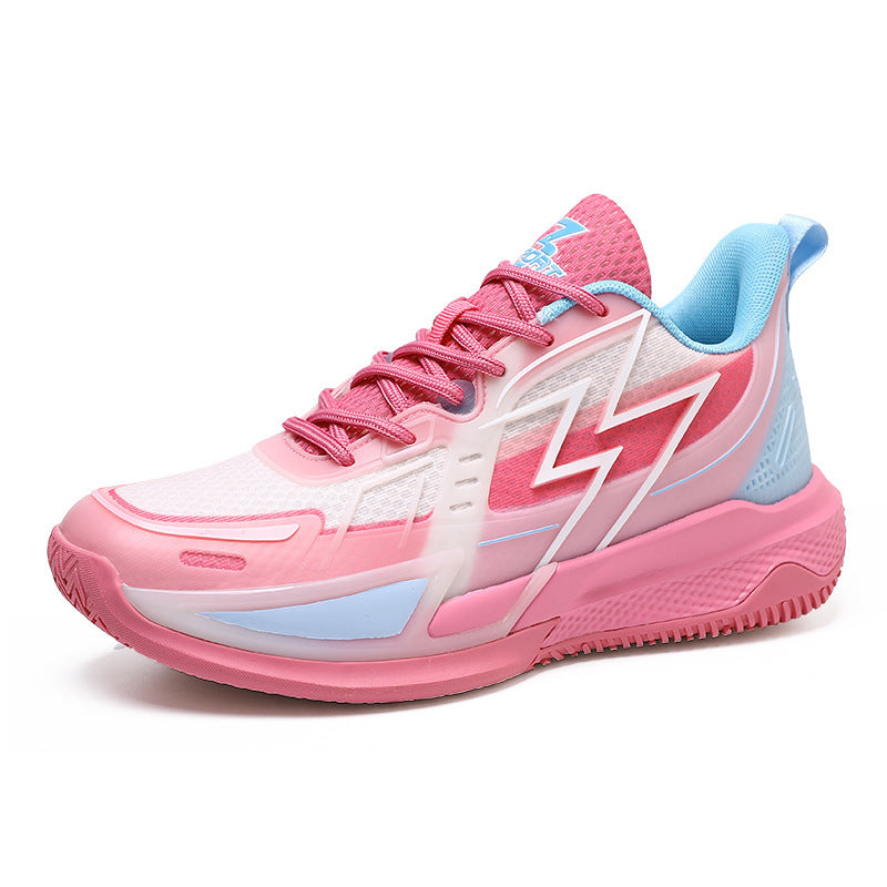 Unisex Shoes Mesh Basketball Shoes Breathable Fashion Luminous Wear-resistant Non-slip Trendy Training Sneakers - Heritage cosmetics and beauty care