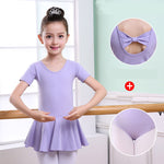 Children's Dance Clothes, Girls' Practice Clothes, Girls Short-sleeved Tutu - Heritage cosmetics and beauty care