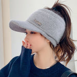 Girls Thickened Warm Knitted Hats In Autumn And Winter - Heritage cosmetics and beauty care