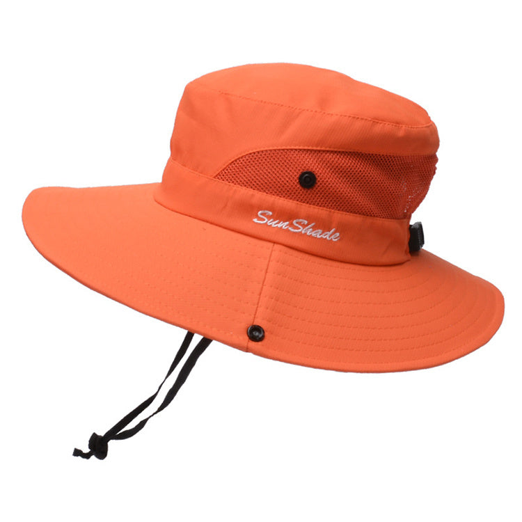 Unisex Summer Foldable Sun Fisherman Hat Men Women Wide Brim Casual Outdoor Travel Beach Sunscreen UV Protection  Sun Hats - Heritage cosmetics and beauty care