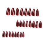 Cat's Eye Nail Patch Red Solid Color - Heritage cosmetics and beauty care