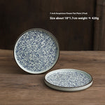 Underglaze Hotel Tableware Ceramic Barbecue Plate - Heritage cosmetics and beauty care