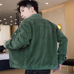 Corduroy Coat Men's Spring And Autumn Korean Style - Heritage cosmetics and beauty care