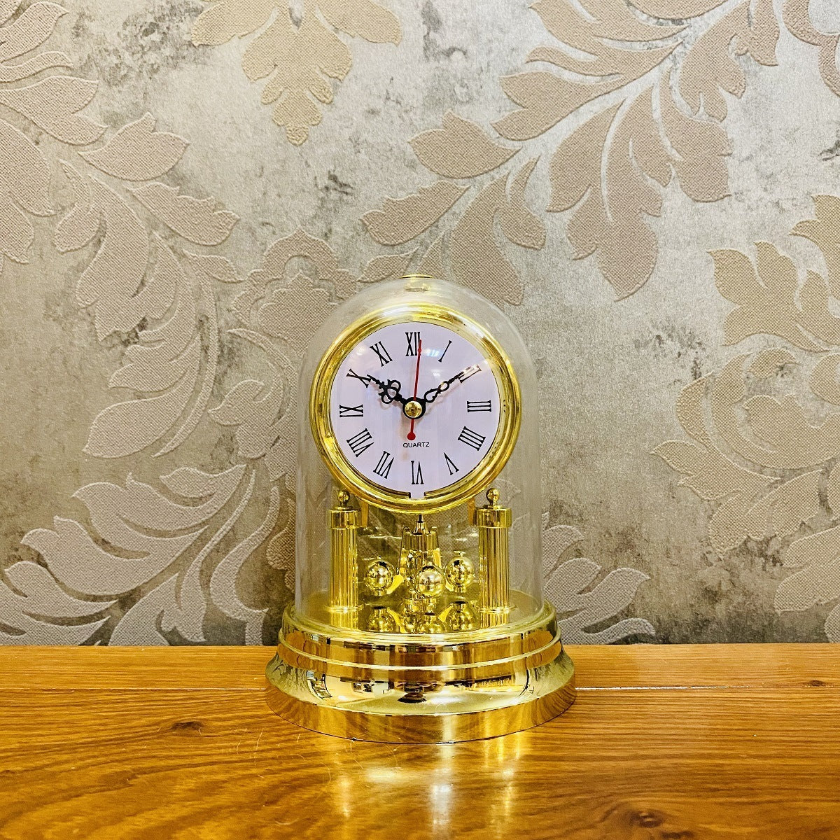 Retro Living Room Clock Mute Desk Clock Clock - Heritage cosmetics and beauty care