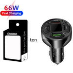 66W 2USB 2Type-c Digital Display Car Charger Support Super Fast Charge Heritage cosmetics and beauty care