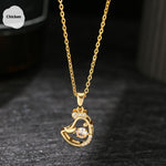 Ins Zodiac Smart Necklace Micro-inlaid - Heritage cosmetics and beauty care