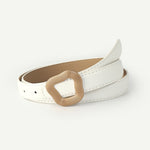 Women's Fashion Geometric Press Buckle With A Hundred Belts - Heritage cosmetics and beauty care