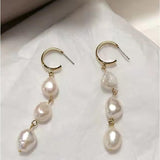 Niche Shell Pearl Tassel Earrings Simple - Heritage cosmetics and beauty care