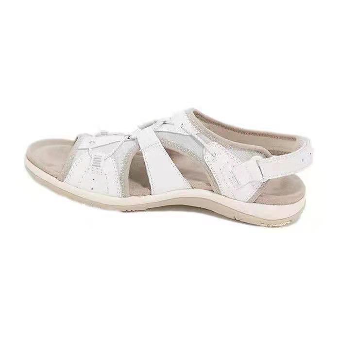 Beach Sandals Women Low-Top Round Toe Casual Sandals - Heritage cosmetics and beauty care