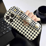 Brown Leopard Print Leather Wristband Machine Phone Case Heritage cosmetics and beauty care