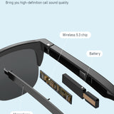 Intelligent Bluetooth Glasses Air Conduction - Heritage cosmetics and beauty care