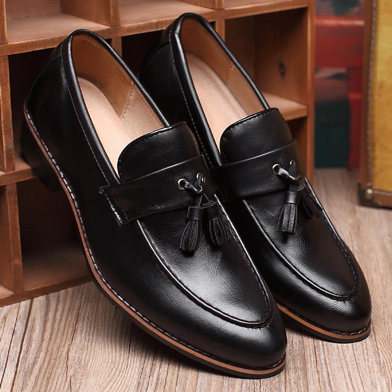 British Retro Slip-on Tassel Loafers Men's Casual - Heritage cosmetics and beauty care