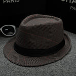 British Houndstooth European And American Sun Hats For Men - Heritage cosmetics and beauty care